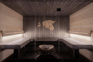 custom sauna built with DIY sauna kits