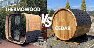 Cedar Barrel Sauna vs Thermowood Barrel Sauna: Which Is Better?