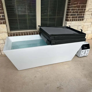Ice Bath Therapy Acrylic Cold Plunge With LED Light Anyi Health