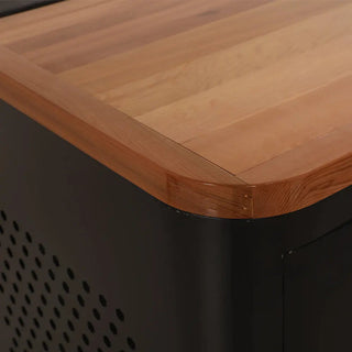 Black Rectangular Ice Tub HELIUS