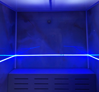 Am-Finn Custom Steam Room and Generator 13- Custom-built steam room with high-quality construction and dual steam generators, offering a premium and customizable steam bathing experience.