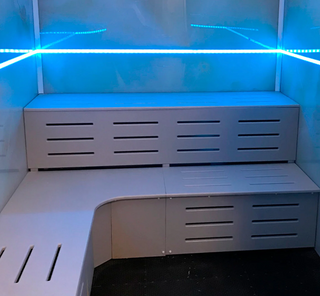 Am-Finn Custom Steam Room and Generator 18 - Bespoke steam room featuring high-quality construction and a powerful steam generator, designed for a personalized and luxurious steam bathing experience.