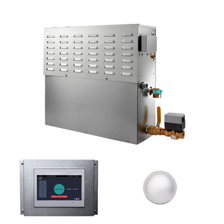 Mr. Steam CX Commercial Steam Room System With Generator, Integrated Control, and Steamhead