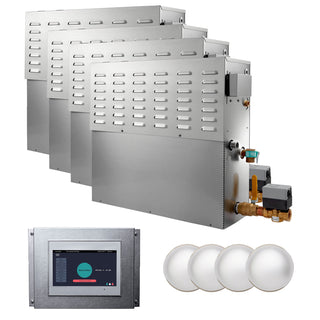 Mr. Steam CX Commercial Steam Room System With Generator, Integrated Control, and Steamhead