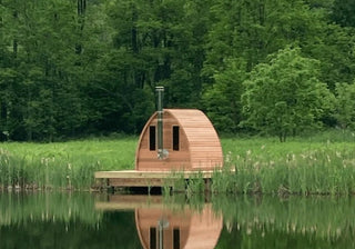 Dundalk LeisureCraft Clear Cedar POD 6-Person Sauna