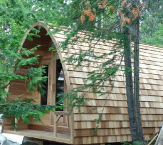 Dundalk LeisureCraft Clear Cedar POD 6-Person Sauna