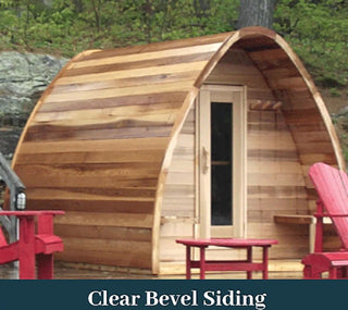 Dundalk LeisureCraft Clear Cedar POD 6-Person Sauna