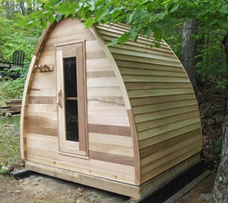 Dundalk LeisureCraft Clear Cedar POD 6-Person Sauna