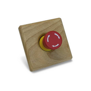 EOS Emergency Shutoff Control + Face Plate Kit Beech Wood 14-945777