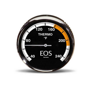 EOS Thermometer °F Polished Black 14-948908