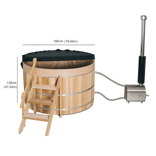 External Oven Hot Tub HELIUS