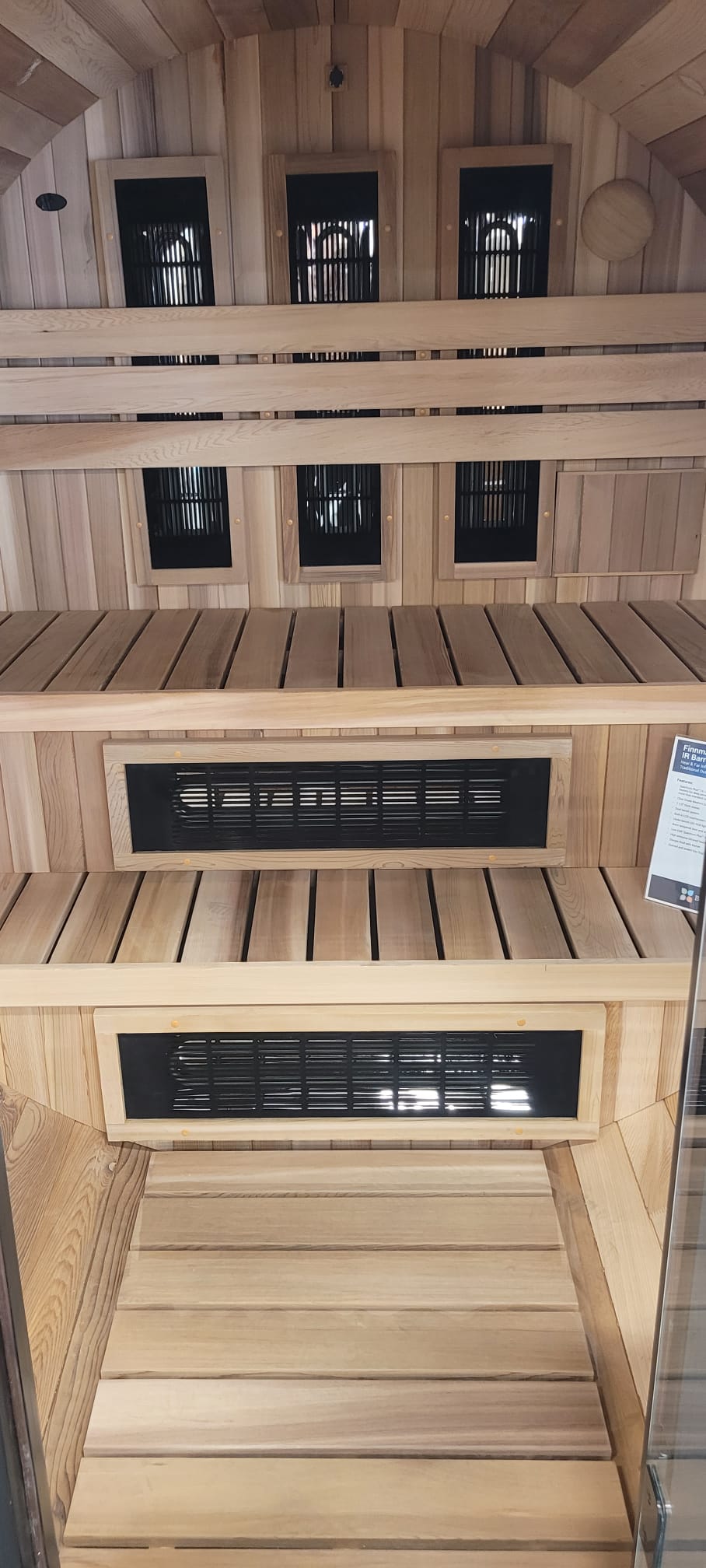 Finnmark 4-Person FD-6 Combo Hybrid Barrel Sauna