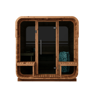 Thermory 40 Series Six-Person Square Sauna