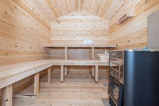 Dundalk Leisure Canadian Timber Georgian Cabin Sauna CTC88W