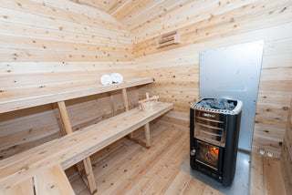 Dundalk Leisure Canadian Timber Georgian Cabin Sauna CTC88W