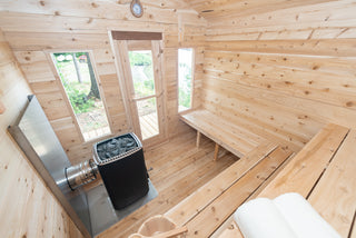 Dundalk Leisure Canadian Timber Georgian Cabin Sauna CTC88W