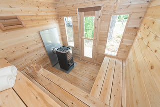 Dundalk Leisure Canadian Timber Georgian Cabin Sauna CTC88W
