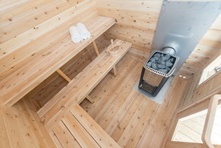 Dundalk Leisure Canadian Timber Georgian Cabin Sauna CTC88W