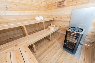 Dundalk Leisure Canadian Timber Georgian Cabin Sauna CTC88W