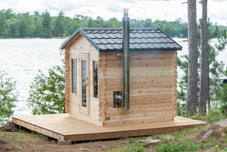 Dundalk Leisure Canadian Timber Georgian Cabin Sauna CTC88W