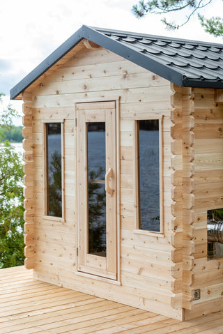 Dundalk Leisure Canadian Timber Georgian Cabin Sauna CTC88W