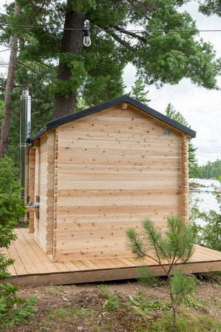Dundalk Leisure Canadian Timber Georgian Cabin Sauna CTC88W