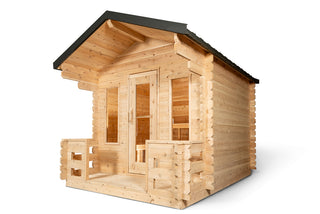 Dundalk Leisure Georgian Cabin Sauna with Porch CTC88PW