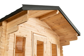 Dundalk Leisure Georgian Cabin Sauna with Porch CTC88PW