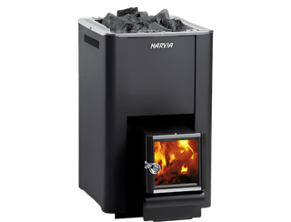 Harvia WKPR20SLM PRO 20 Wood Burning Heater | External Feed