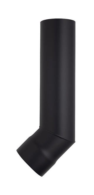 Harvia WZ45M Angled Smoke Pipe | 45 Degrees | Black