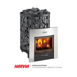 Harvia WKLE20DUOM Harvia Legend 240 SL Heater | External Feed | Duo Fireplace