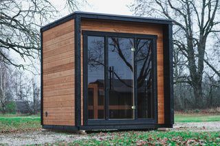 Leil Saunas Patio S 4-Person Outdoor Cabin Sauna