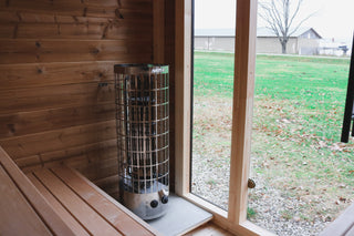 Leil Saunas Patio S 4-Person Outdoor Cabin Sauna