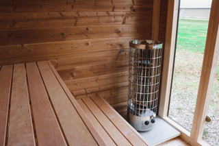 Leil Saunas Patio S 4-Person Outdoor Cabin Sauna