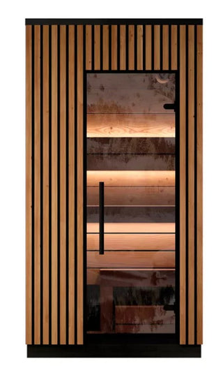 Leil Saunas 1-Person Viva Sauna in Thermowood
