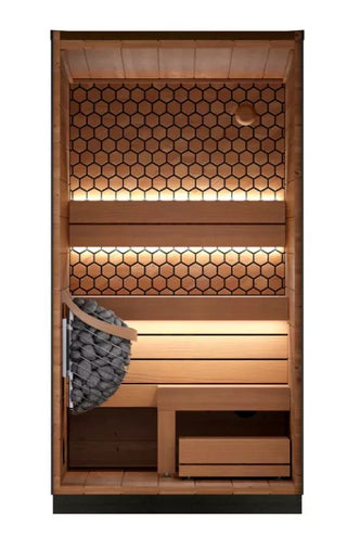 Leil Saunas 1-Person Viva Sauna in Thermowood