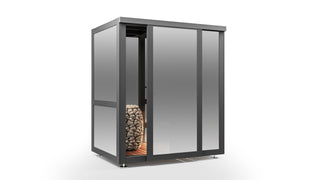 Vista SLIM 2-Person Modern Glass Sauna