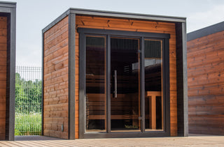 Leil Saunas Patio S 4-Person Outdoor Cabin Sauna