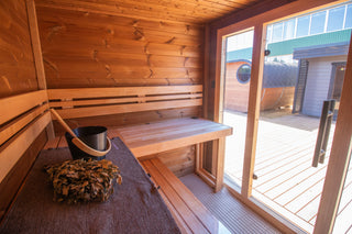 Leil Saunas Patio S 4-Person Outdoor Cabin Sauna