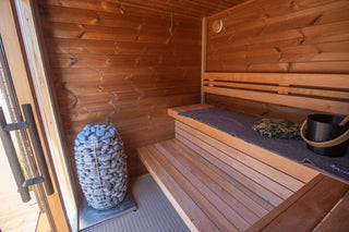 Leil Saunas Patio S 4-Person Outdoor Cabin Sauna