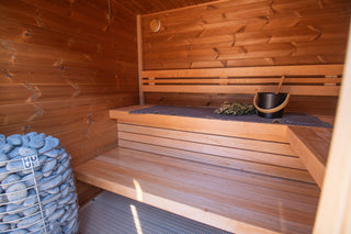 Leil Saunas Patio S 4-Person Outdoor Cabin Sauna