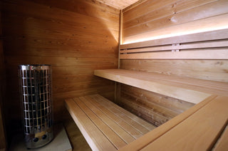 Leil Saunas Patio S 4-Person Outdoor Cabin Sauna