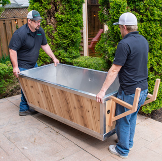 Polar Plunge Tub 3- Durable and spacious plunge tub designed for cold therapy, featuring a sturdy construction and ample room for comfortable use. Ideal for recovery and relaxation.