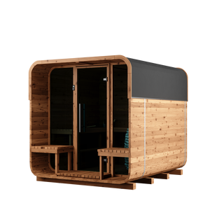 Thermory 40 Series Six-Person Square Sauna