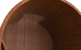 Barrel Sauna Heat Shield