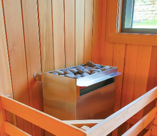 Spanish Clear Cedar 2-6 Person Barrel Sauna