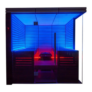 Lindea View 4-Person Indoor Traditional Sauna