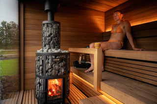 Nordic Misty Outdoor Sauna – 4–6 Person Premium Plug-and-Play Sauna