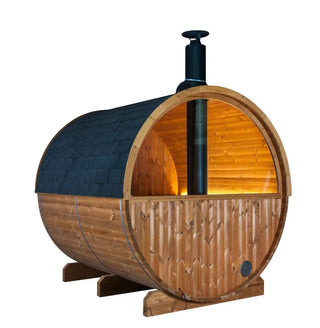 Thermowood Spruce 2-6 Person Barrel Sauna