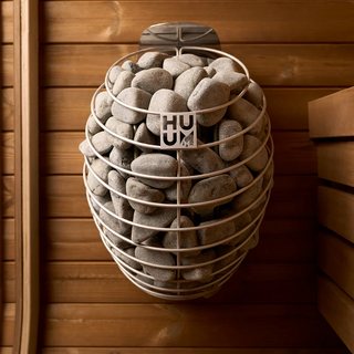Nordic Eclipse 2-Person Cube Sauna in Thermal Spruce